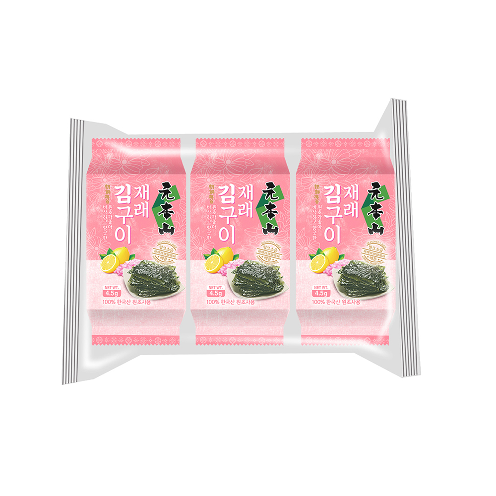 元本山朝鮮海苔-檸檬玫瑰鹽風味,,,U20170001,元本山朝鮮海苔-檸檬玫瑰鹽風味,
