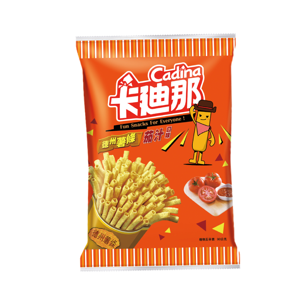 卡廸那-德州薯條茄汁口味90G