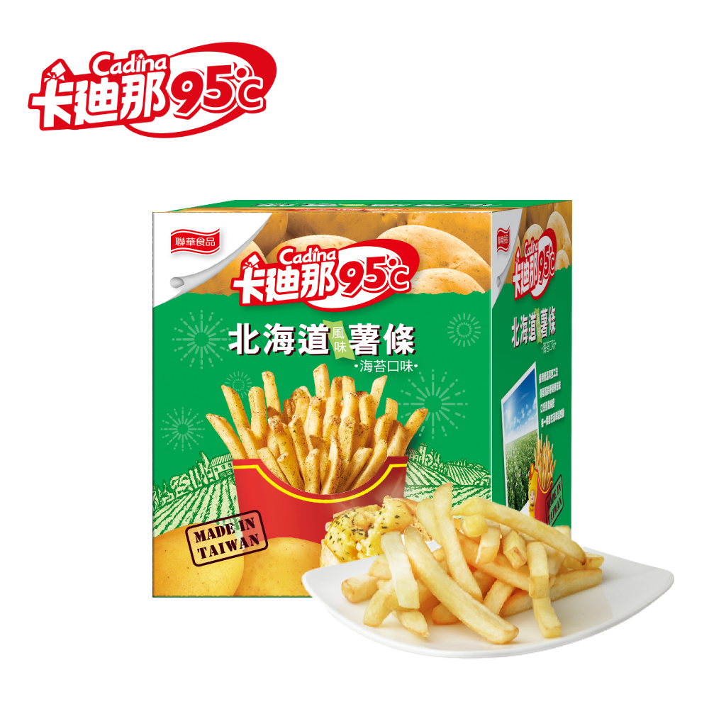 卡廸那95℃薯條-海苔風味(18gX5包)
