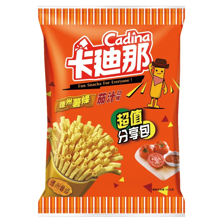 卡廸那-德州薯條茄汁口味(141g)