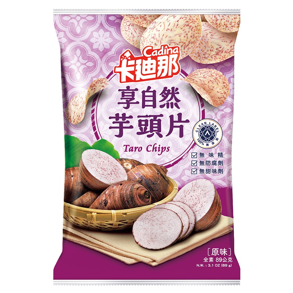 卡廸那-享自然芋頭片原味(89g)