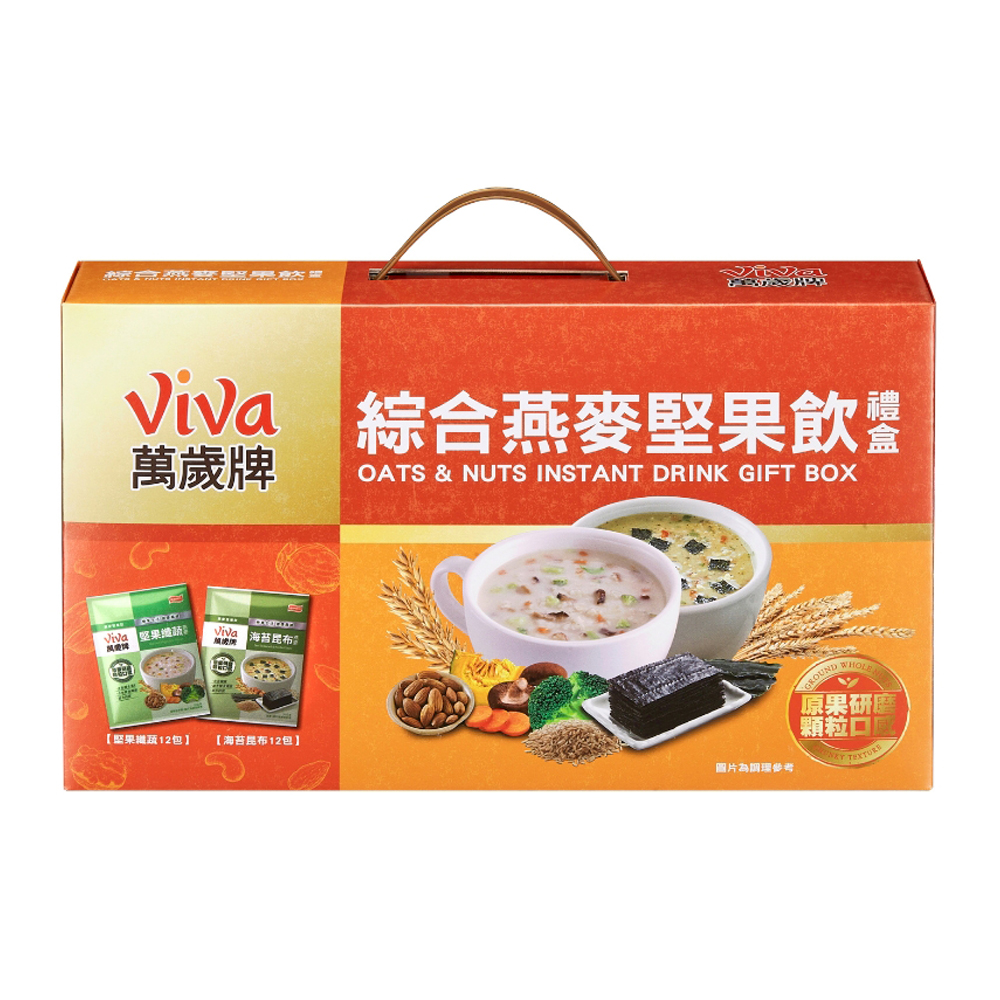萬歲牌-綜合燕麥堅果飲禮盒(24包)