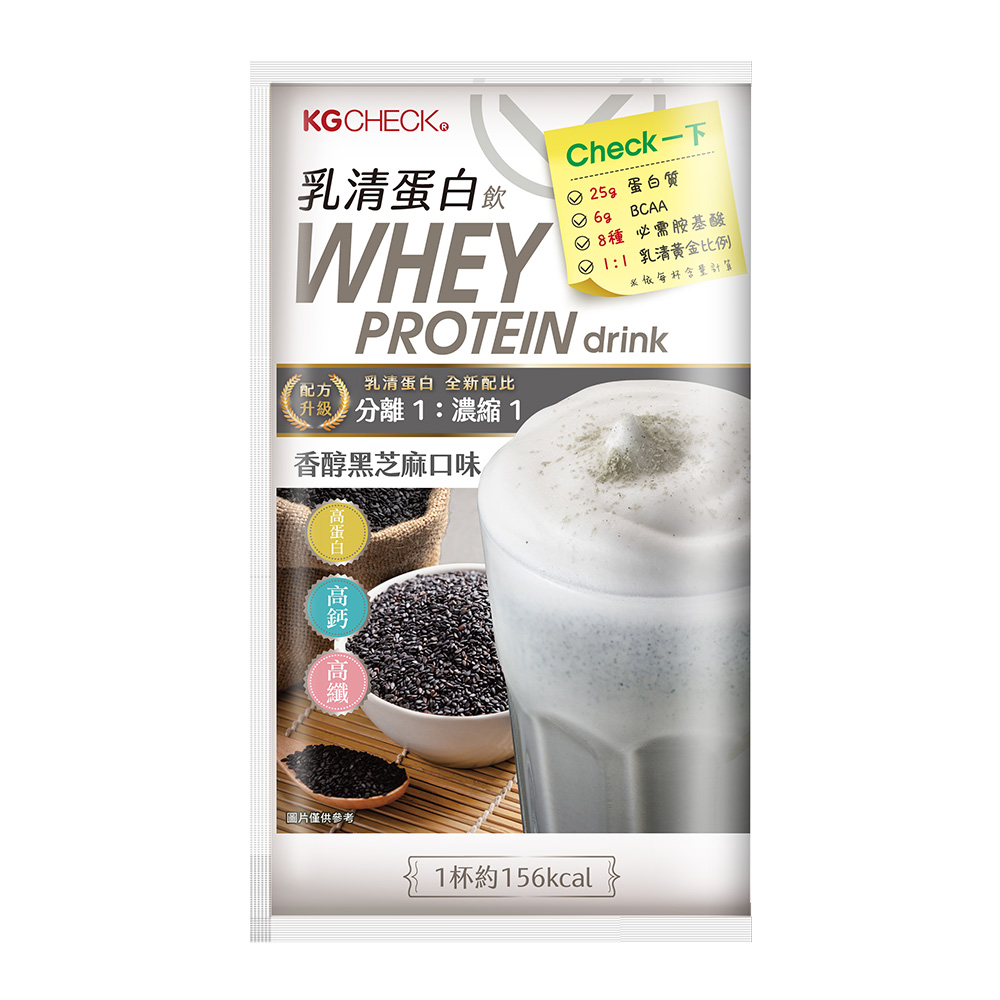 【聯華食品】乳清蛋白飲-香醇黑芝麻口味(41g)