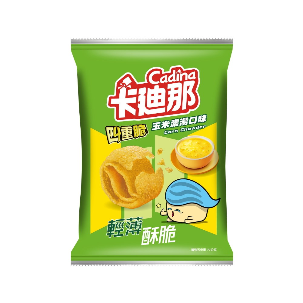 卡廸那-四重脆玉米濃湯口味(77g)