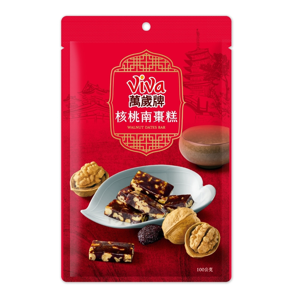 萬歲牌-核桃南棗糕(100g)