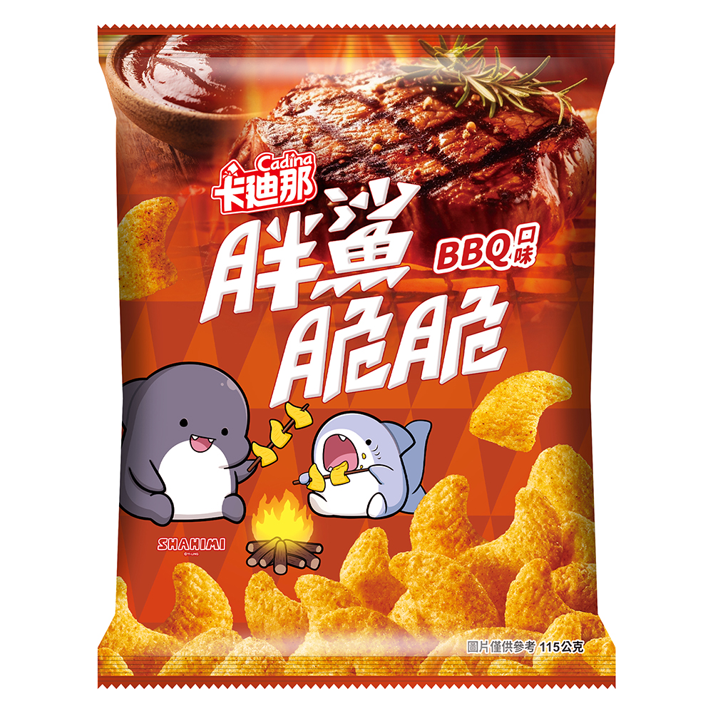 卡廸那-胖鯊脆脆BBQ口味(115g)