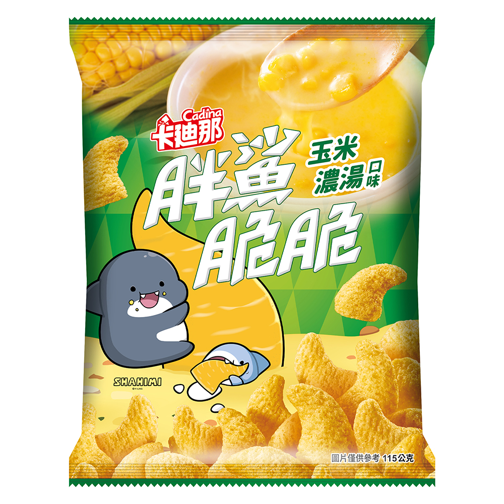 卡迪那-胖鯊脆脆玉米濃湯口味(115g)