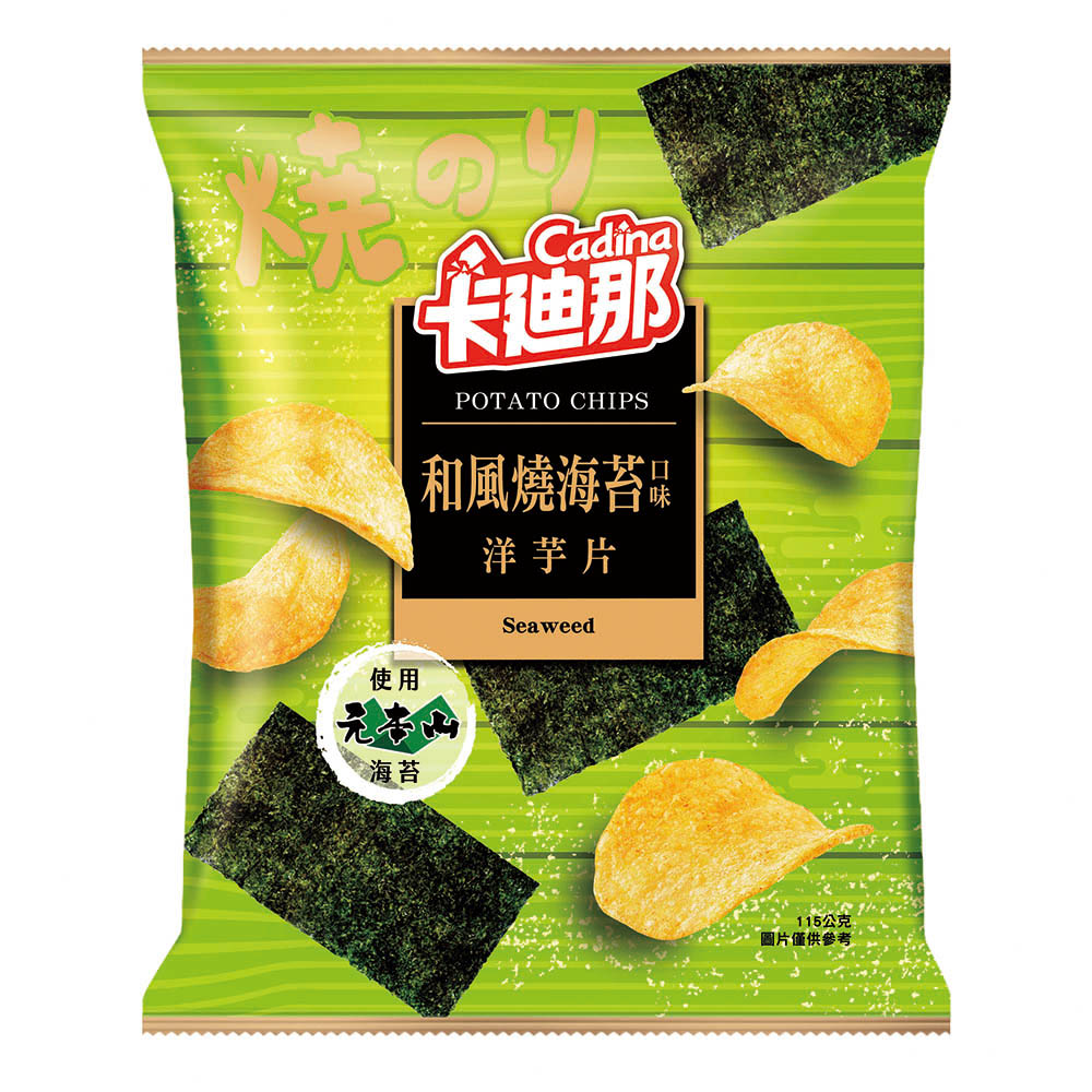 卡廸那-洋芋片和風燒海苔口味(115g)