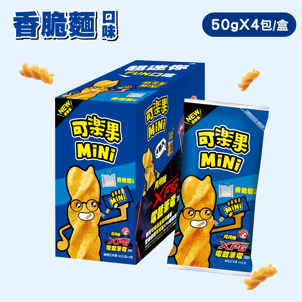 可樂果-MiNi香脆麵口味(50gX4包)