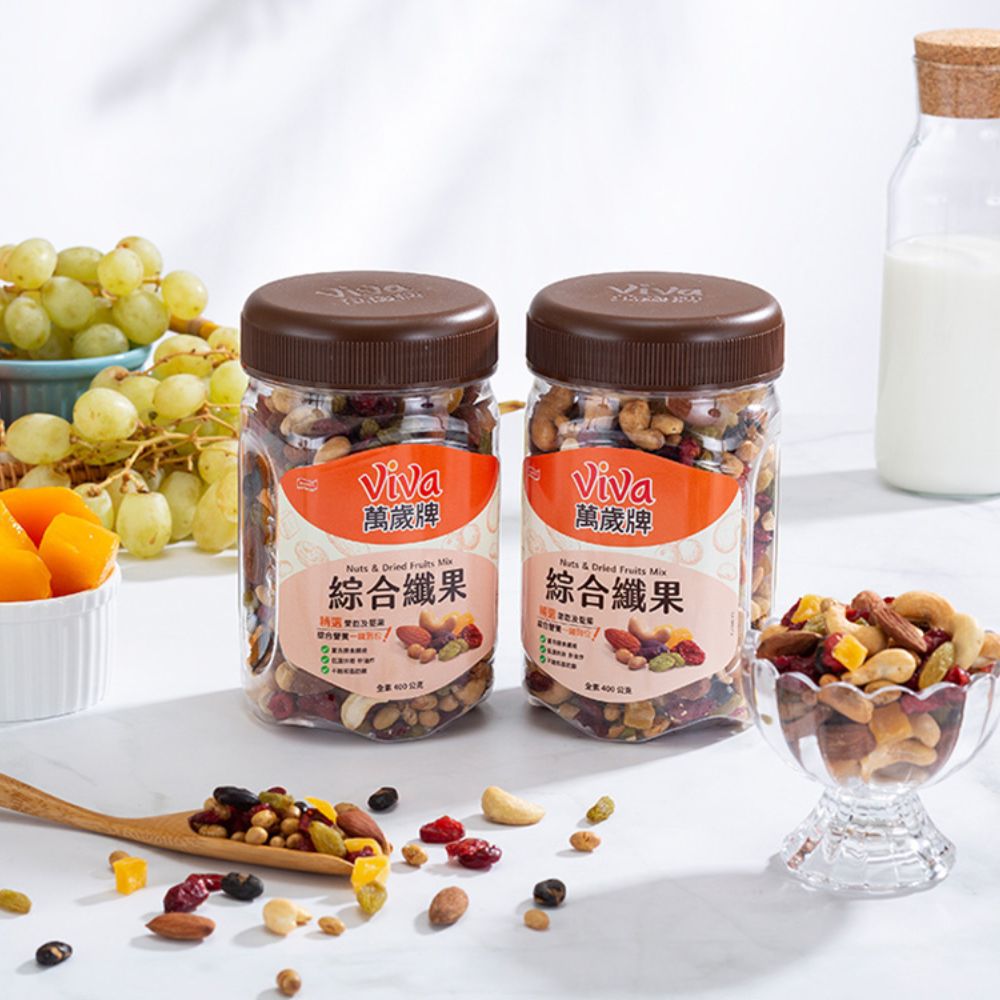 萬歲牌-綜合纖果(400g),綜合纖果400g,萬歲綜合纖果,腰果,杏仁果,榛果