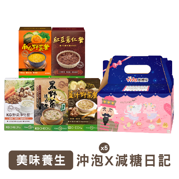 【美味養生】萬歲牌減糖日記1盒+燕麥餐5盒