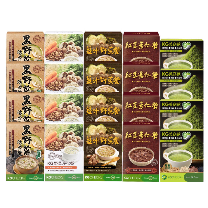 【全餐搭配 20盒組】KG綜合燕麥餐