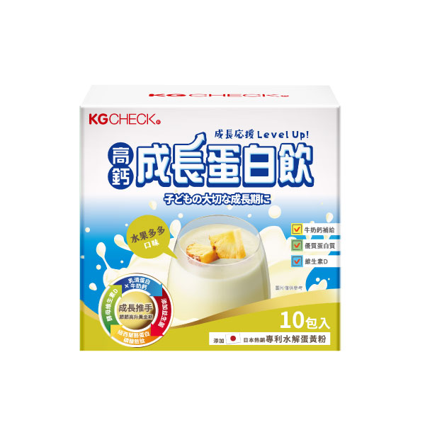 高鈣成長蛋白飲-水果多多口味(34gx10包)